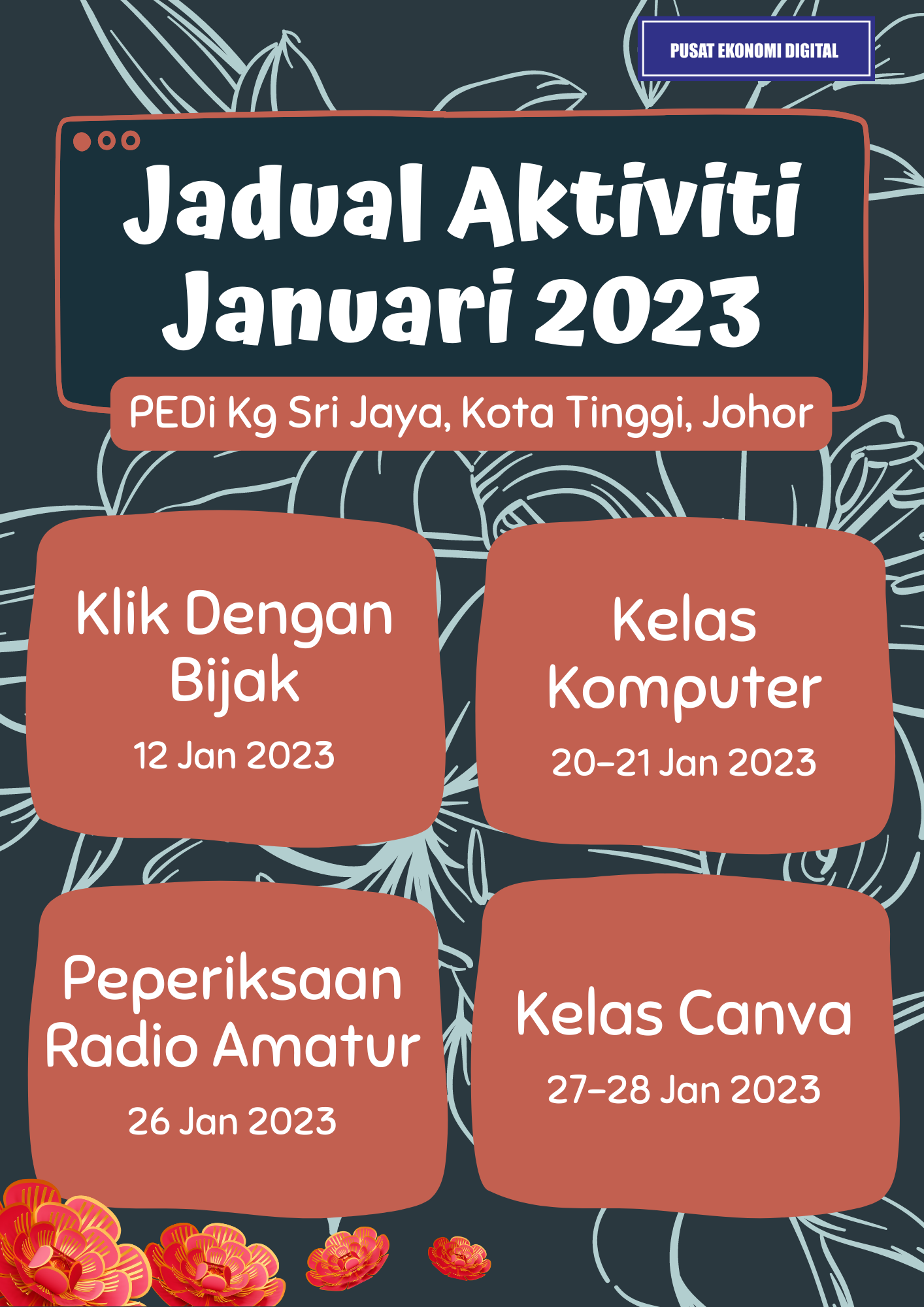 Jadual Bulanan - Januari 2023 1